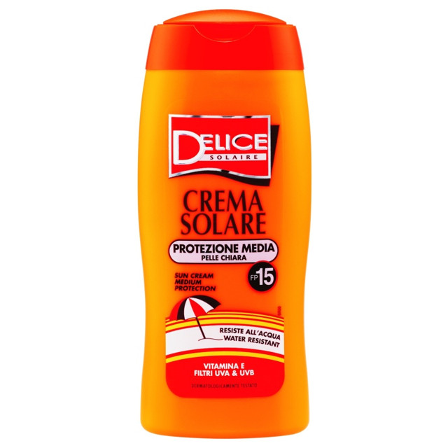 крем DELICE SOLAIRE солнцезащитный SPF15 250мл