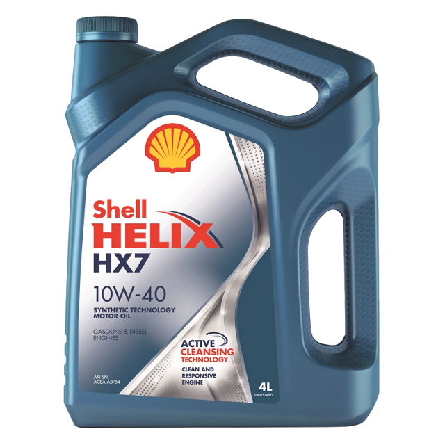 масло моторное SHELL Helix HX7 10W40 4л