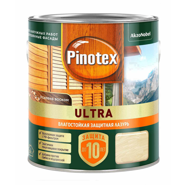 средство деревозащитное PINOTEX Ultra 2,5л сосна, арт.5803590