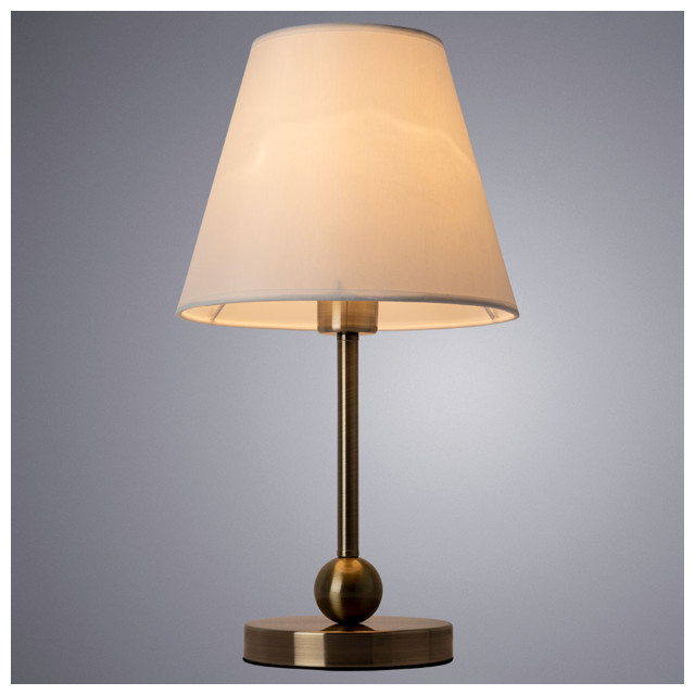 лампа настольная ARTE LAMP Elba Е27 1х60Вт бронза