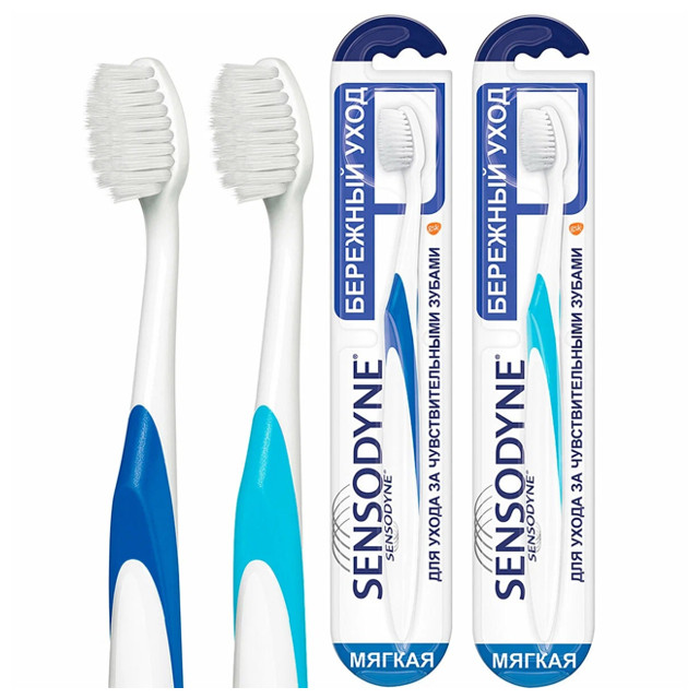 щетка зубная SENSODYNE Бережный Уход мягкая