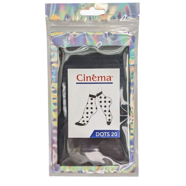 носки CINEMA Socks Dots 20den 1 пара nero