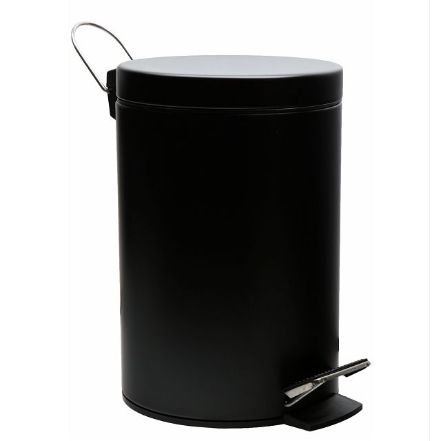 ведро для мусора WASSERKRAFT K-635BLACK черное 5L