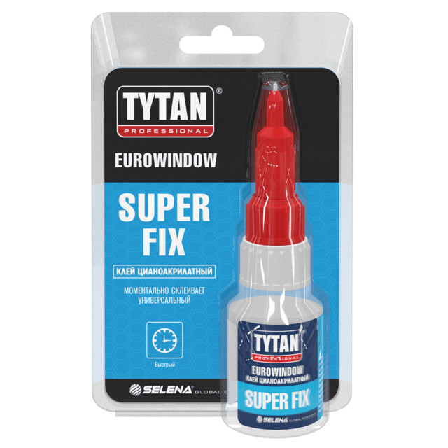 клей TYTAN Professional Eurowindow Super Fix 20г, арт.78384