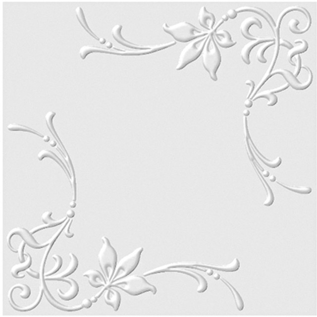 плита потолочная FORMAT экструдированная 50х50см 8шт белая, арт. 038020-WH-0036