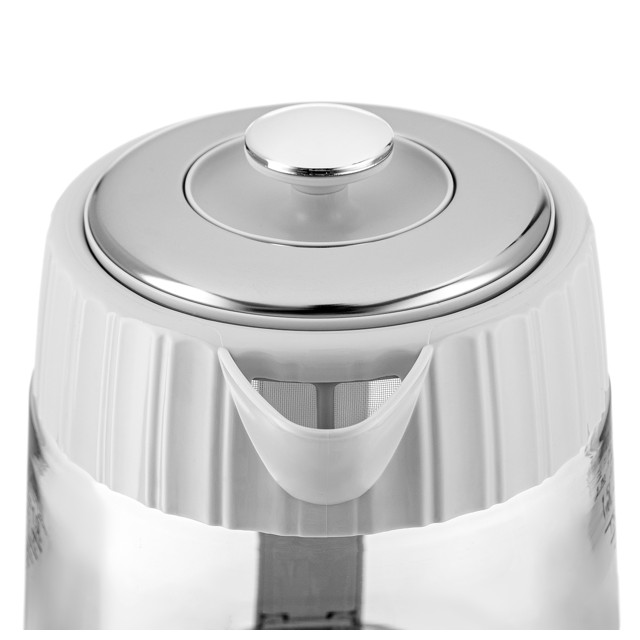 чайник электрический BRAYER BR1076 2200 Вт 1,7 л стекло белый