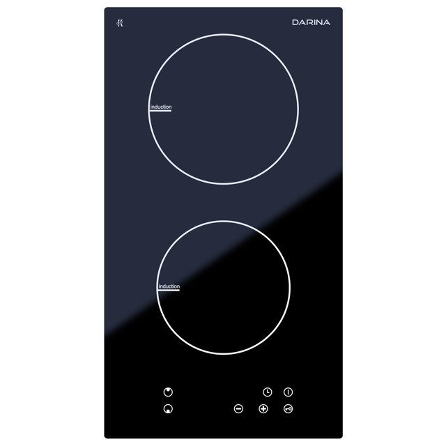 поверхность индукционная DARINA P EI523 B 2 конфорки черный