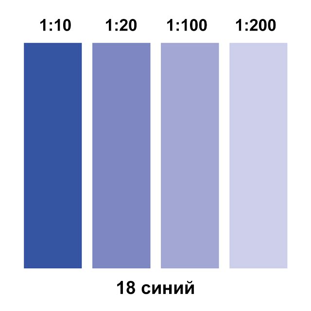 паста колеровочная ECOTERRA синий N18 0,1л, арт.ЭК000116071