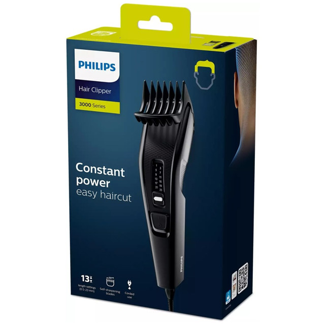 машинка для стрижки Philips HC3510/15 сеть 0.5-23мм 2 насадки