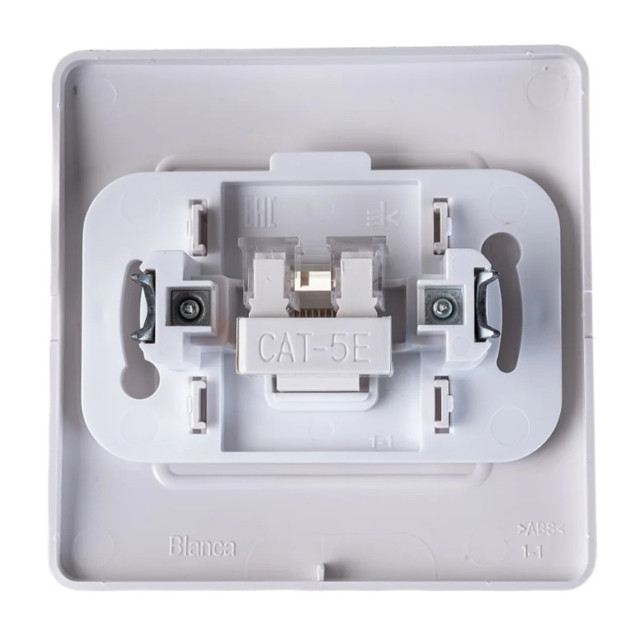 розетка компьютерная SYSTEME ELECTRIC Blanca RJ45 кат.5E белый