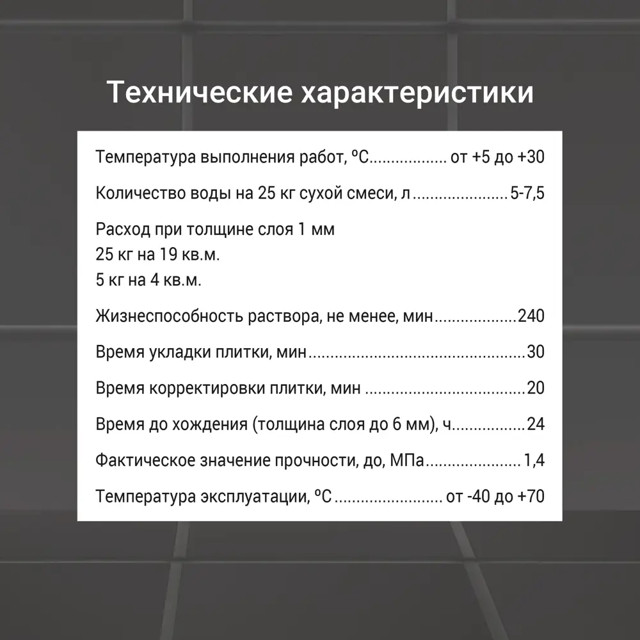 клей плиточный UNIS Плюс 25кг