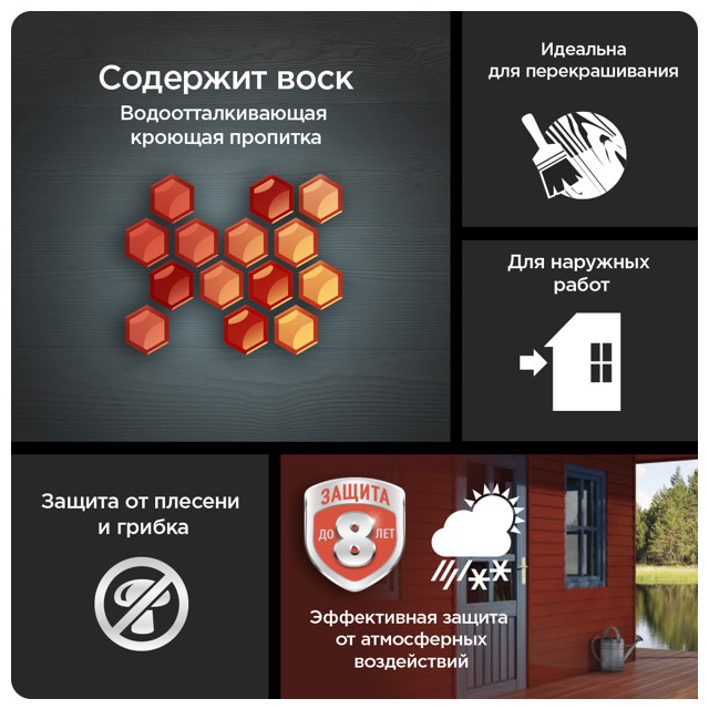 средство деревозащитное PINOTEX Original 2,7л база BW, арт.5279189