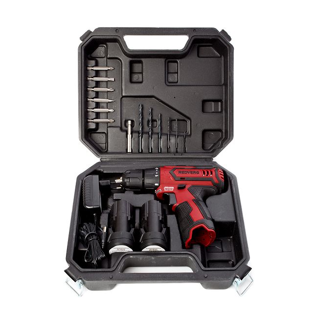 дрель-шуруповерт REDVERG RD-SD10L/2Y 10.8В Li-lon 1,5Ач 2 АКБ