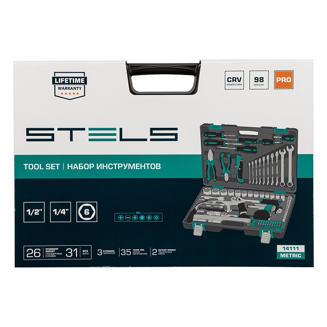 набор инструментов STELS 98 предметов