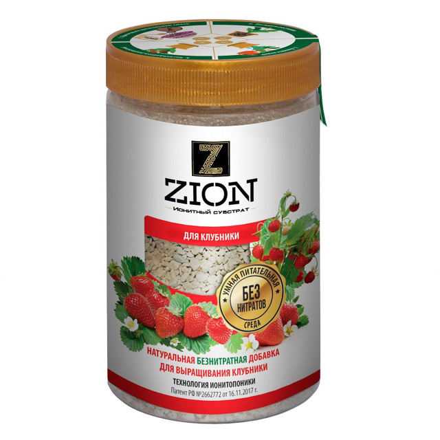 субстрат ZION ионитный для клубники без нитратов 0,7кг
