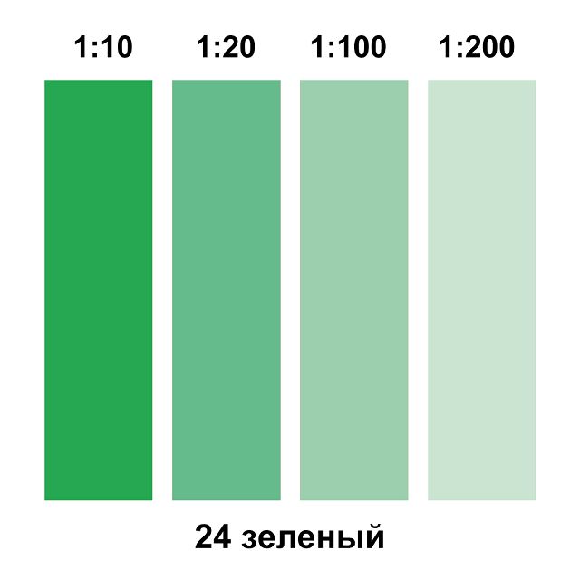 паста колеровочная ECOTERRA зеленый N24 0,1л, арт.ЭК000116091