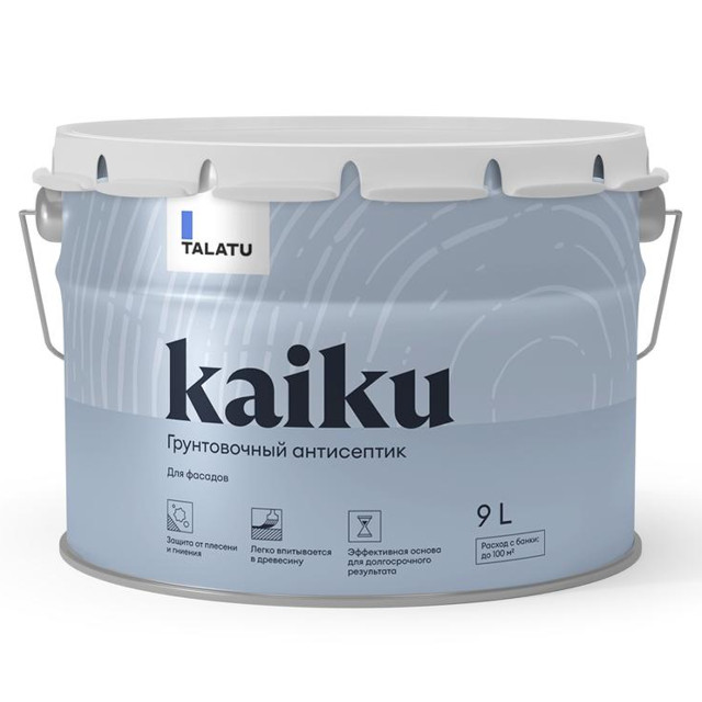 грунт-антисептик TALATU Kaiku 9 л, арт.S1211000010