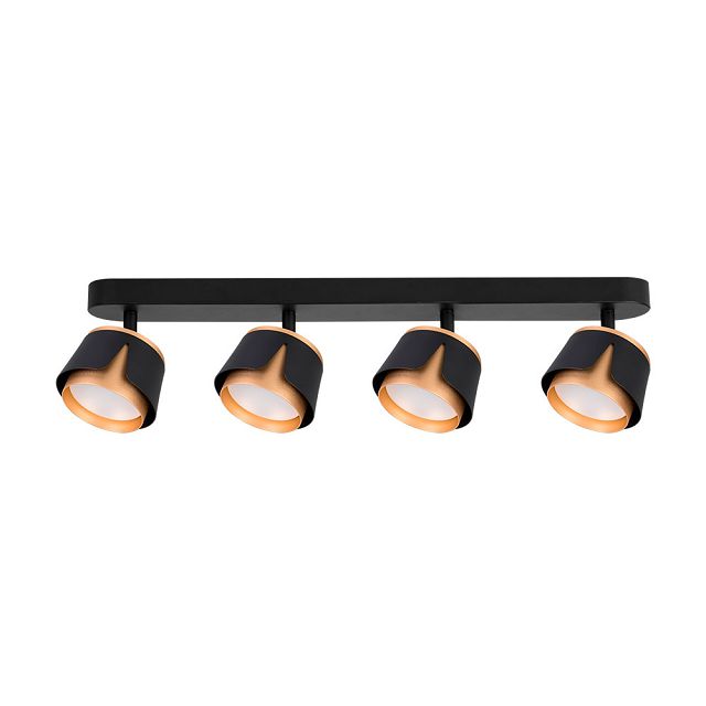 спот ARTE LAMP Amaks GX53 4х12Вт алюминий черный