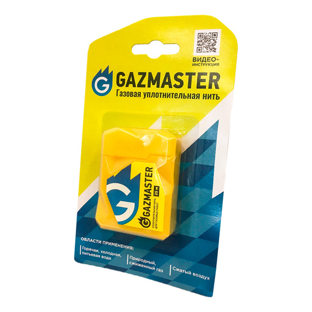 нить для герметизации резьбы GAZMASTER 25м