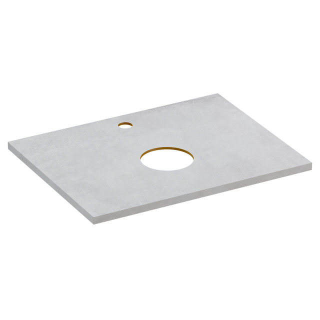 столешница CERSANIT Stone Balance 60x45x2см керамогранит серый матовый