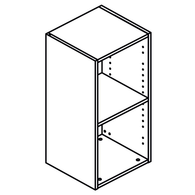 каркас шкафа навесного 400x720х340мм белый