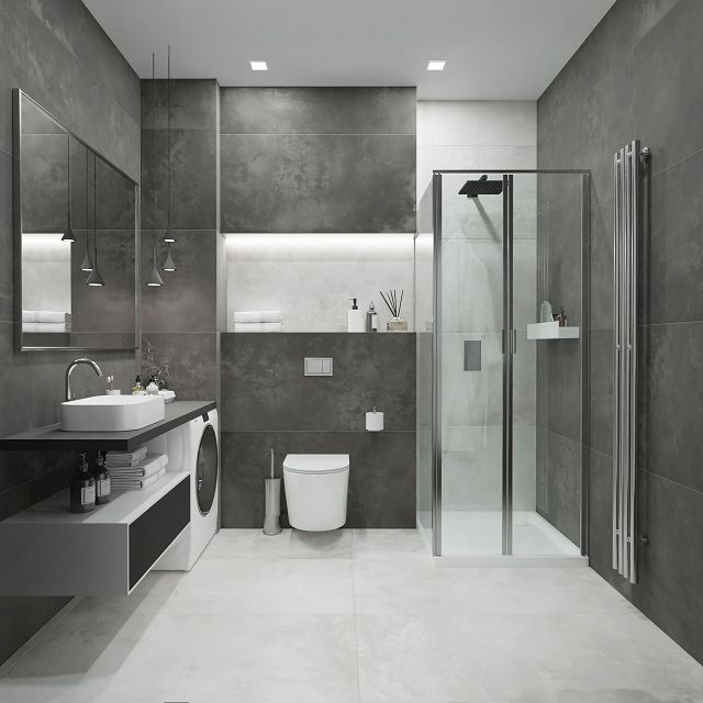 керамогранит GLOBAL TILE Vibe 60х120 черный