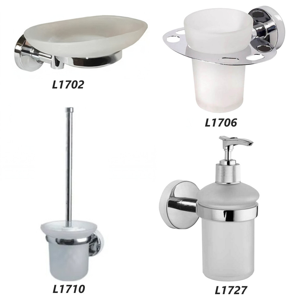 дозатор для жидкого мыла LEDEME Oval L1727 хром