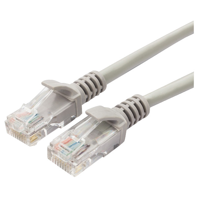 патч-корд DORI UTP4 cat5e литой 10м серый