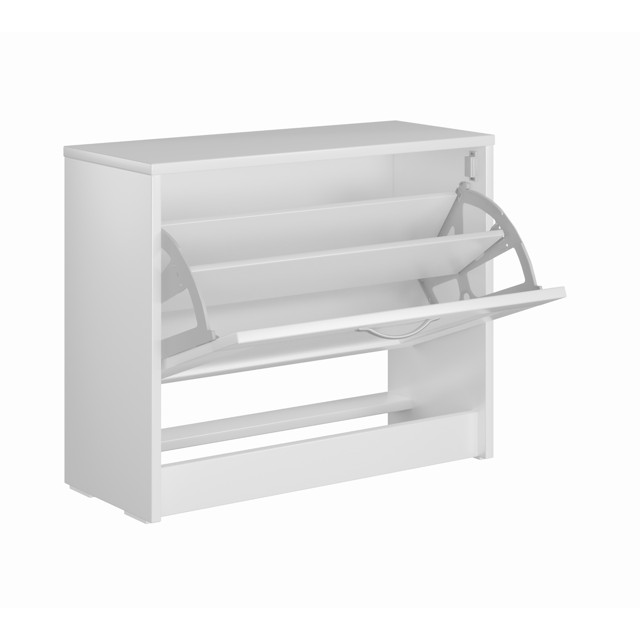 тумба для обуви СИРИУС 602x488x250мм белая ЛДСП