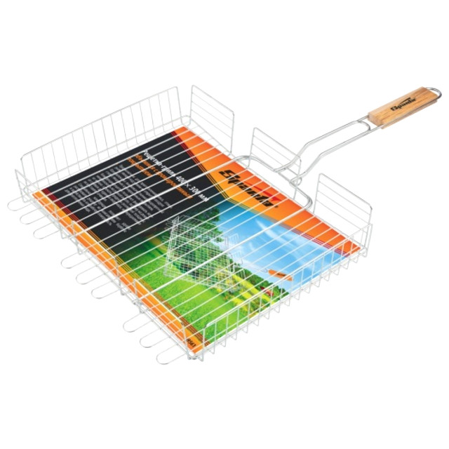 решетка-гриль PALISAD 30,5х23,5х5,5см хром.сталь/дер.ручка