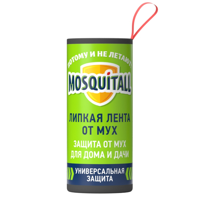лента липкая MOSQUITALL Защита от мух 4 шт