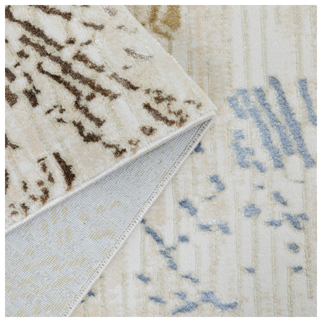 ковер UMBRIA 800х1500мм дизайн A3579A IVORY/MUSTARD