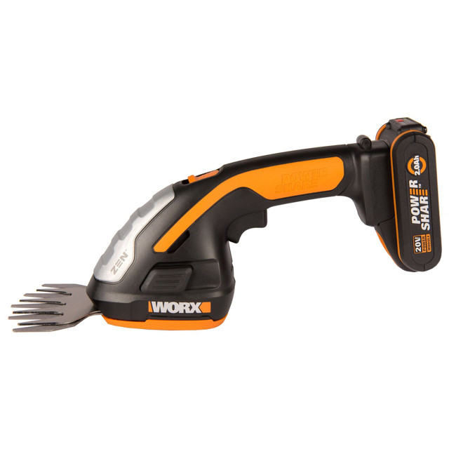 ножницы аккумуляторные с тяпкой WORX WG801E.5 с ЗУ