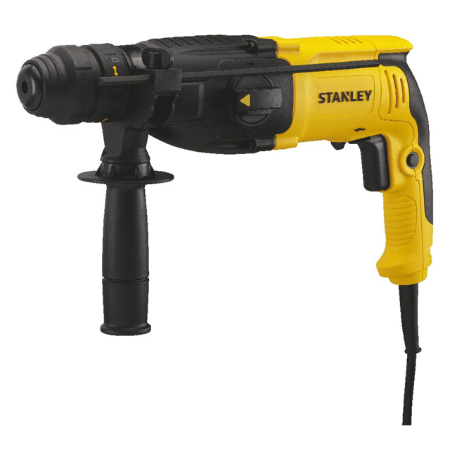 перфоратор STANLEY SHR264K-RU 800Вт 3 режима 3,4Дж + БЗП патрон