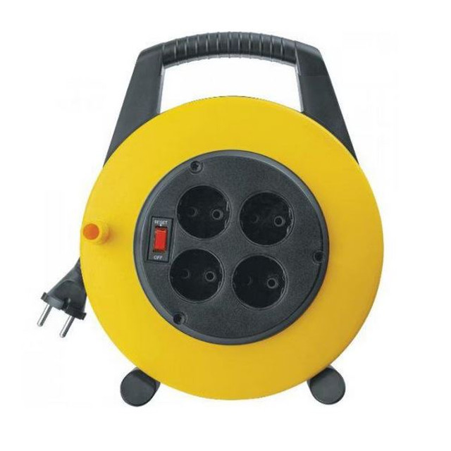 удлинитель NAVIGATOR CompactLine в корпусе ПВС б/з с выкл IP20 2х0,75мм 6A 10м
