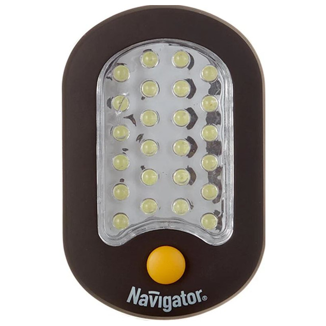 фонарь ручной NAVIGATOR 24 LED+3LED черно-желтый