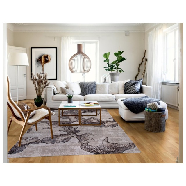 ковер SIERRA D711 BEIGE-BROWN 2000х3000мм бежевый полипропилен