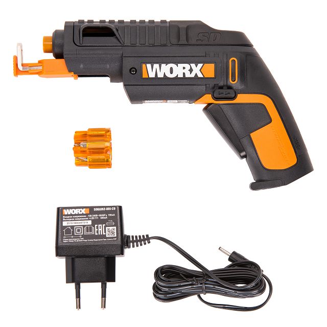 отвертка аккумуляторная WORX WX255 4В 3Нм Li-Ion встроенный АКБ