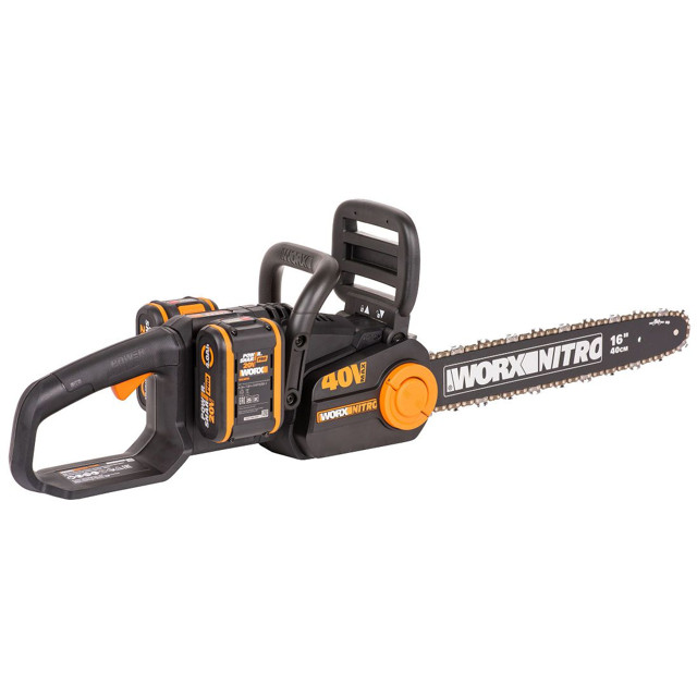 пила цепная WORX Nitro WG385E шина 40см 20В Li-Ion 2АКБ