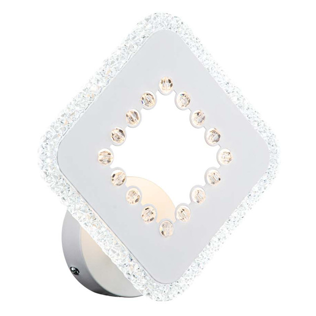 бра светодиодное ESCADA Dew-2 LED 1х26Вт белый