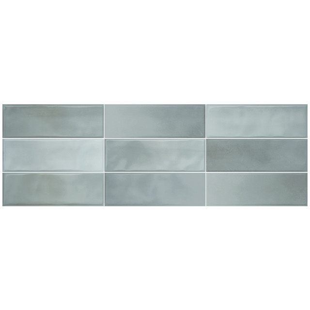 плитка настенная ALMA CERAMICA Style 20х60 зелёный 101