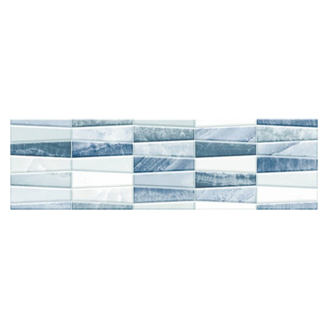 бордюр настенный 25x7,5 АНИКА, голубой