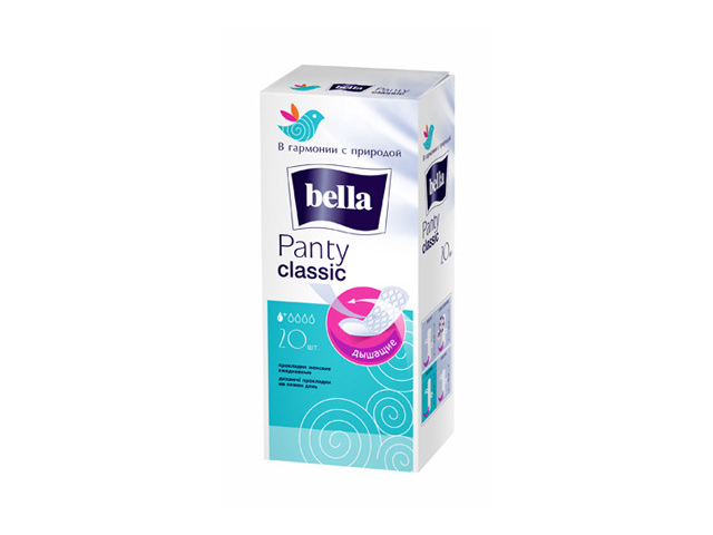 прокладки BELLA Panty Classic Soft ежедневные 20шт