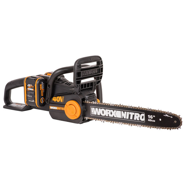 пила цепная WORX Nitro WG385E шина 40см 20В Li-Ion 2АКБ