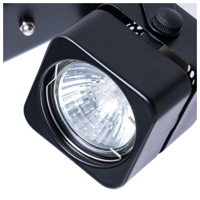 спот ARTE LAMP Misam GU10 2х50Вт IP20 черный