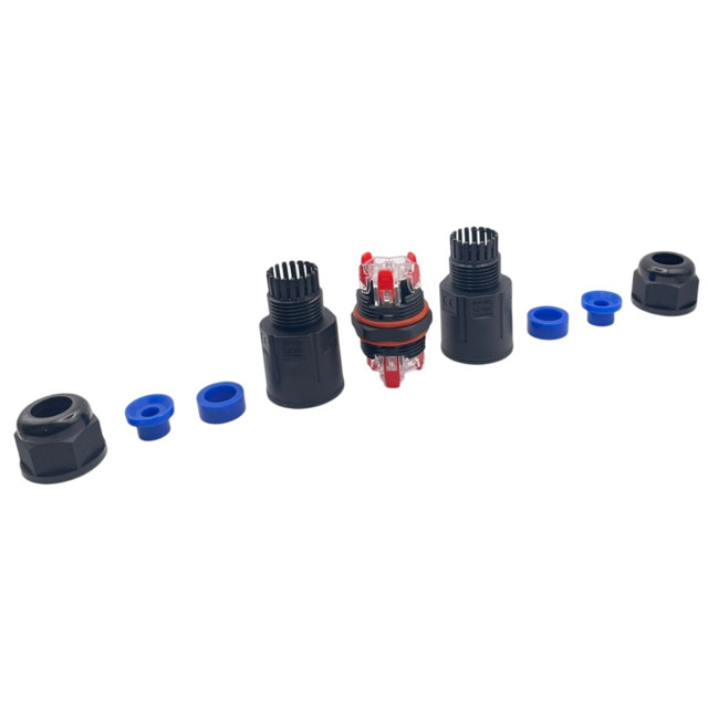 коннектор кабельный DORI CNP293X IP68 1шт черный