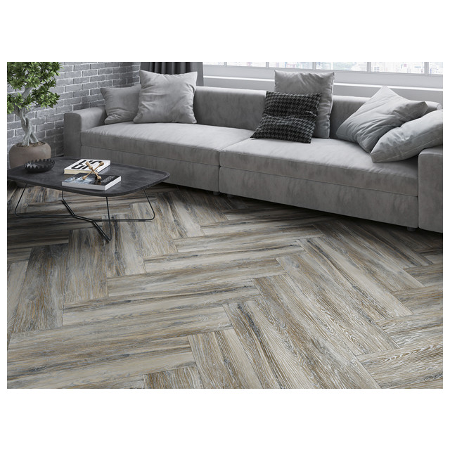 керамогранит ALMA CERAMICA Westwood 20х90 коричневый матовый