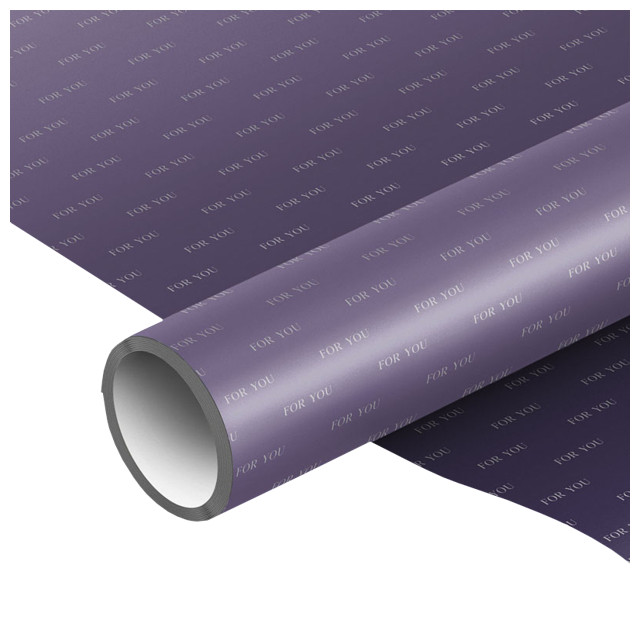 бумага упаковочная 70х100см DuotonePurple gradient фиолетовый
