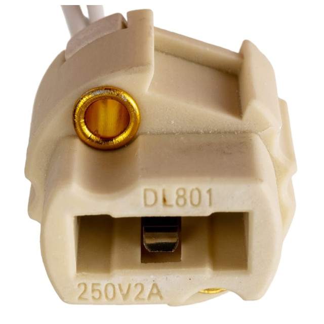 патрон G9 2А керамический бежевый