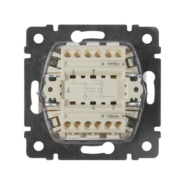 переключатель Legrand Valena 1-клавишный IP20 слоновая кость